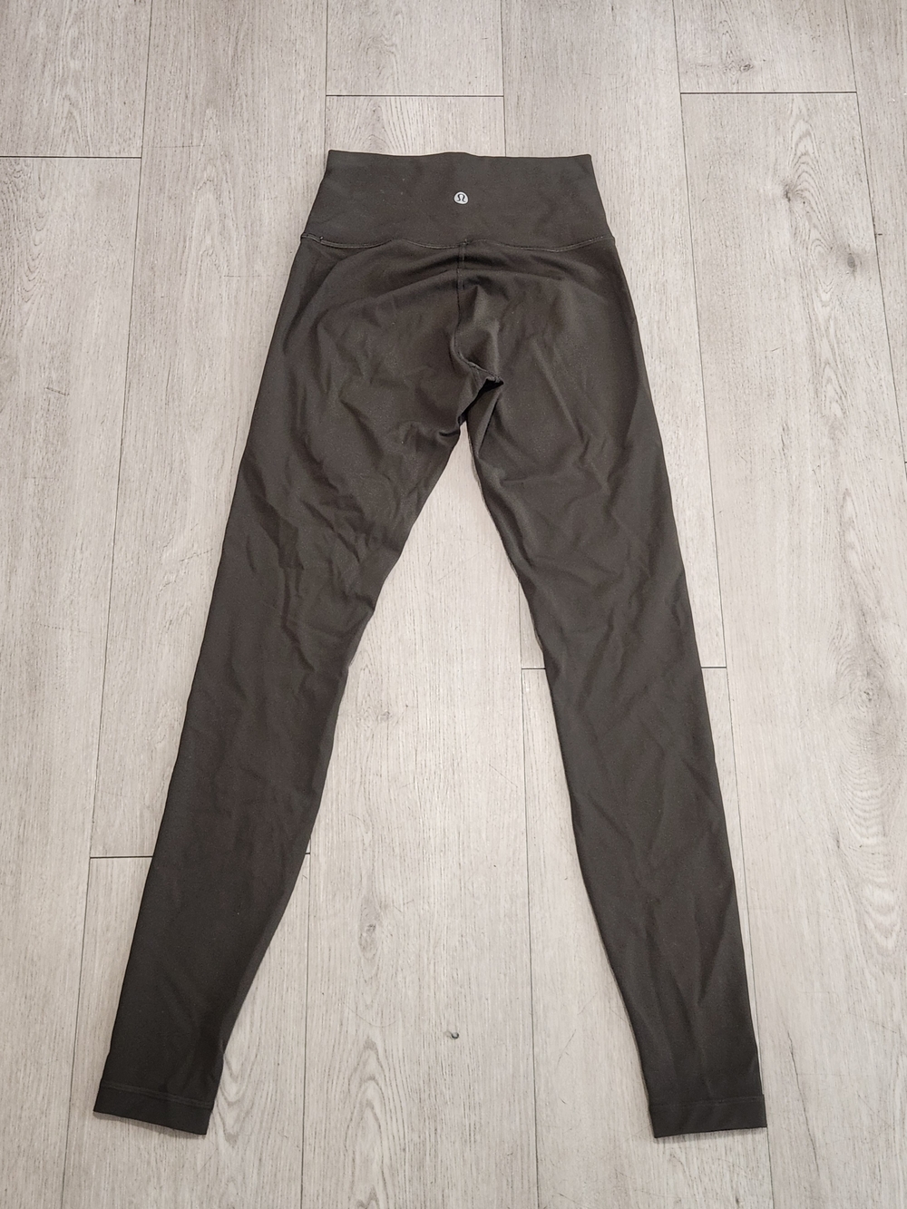 Lululemon Align High-Rise Leggings 28” Dark Olive Green Size 4 LW5SANDS